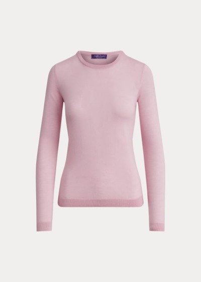 Sueter Ralph Lauren Mujer Rosas - Cashmere Crewneck - VLAZF5743